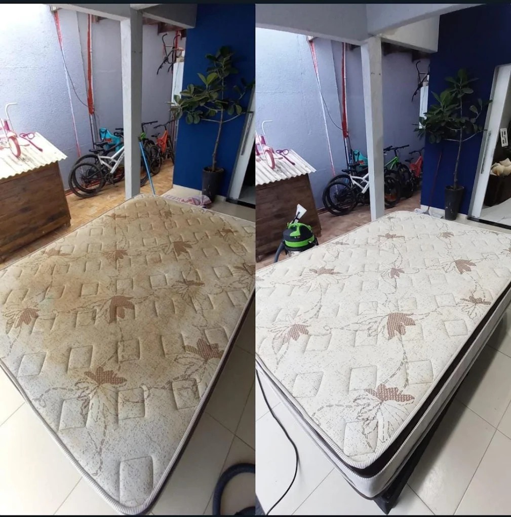 Colchão higienizado